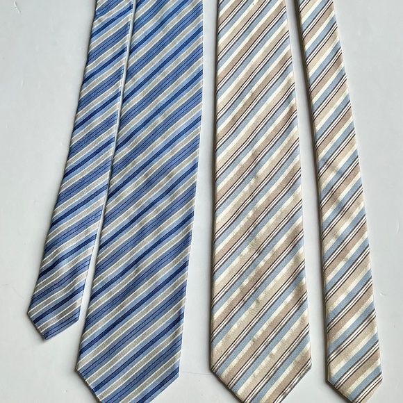3 French designers ( FERAUD, Canova, Scherre silk ties made in 🇫🇷 & 🇮🇹 - Picture 3 of 7